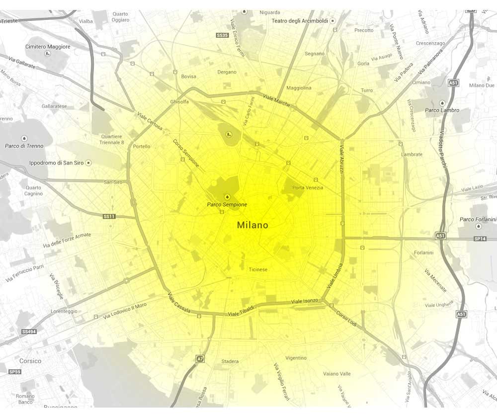 mappa corsi chitarra